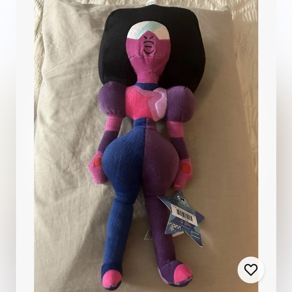 CARTOON NETWORK STEVEN UNIVERSE LARGE 16" GARNET PLUSH - Picture 5 of 5
